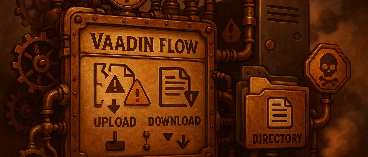 Creating a simple file upload/download application with Vaadin Flow